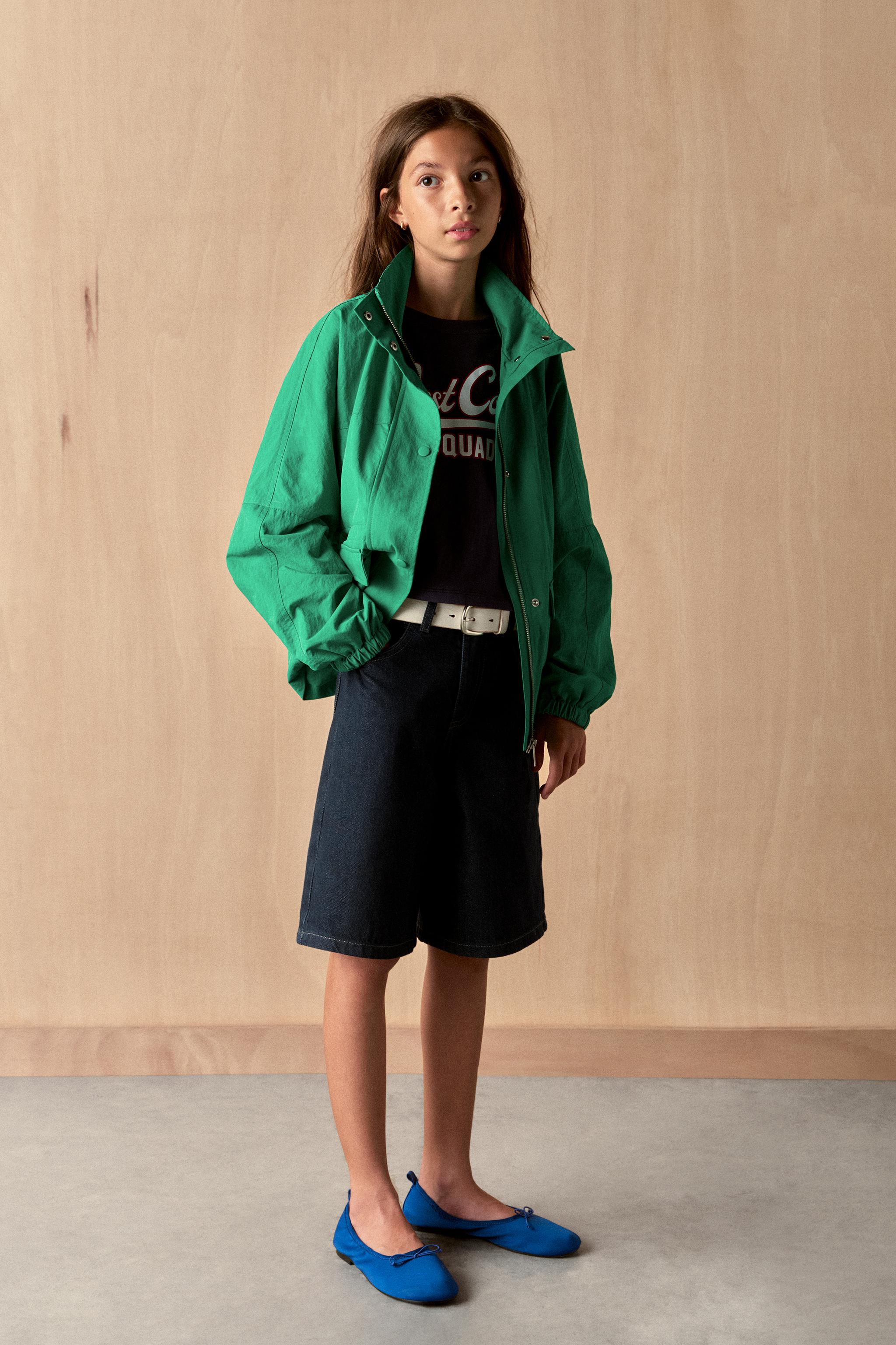 PARKA DÉPERLANTE À PLIS
